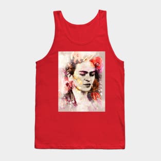 Frida Kahlo art poster Tank Top